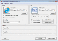 HTMLtoRTF Converter Pro screenshot